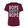 Hooey Women's Cranberry Rope Tee -Western Cowboy Equipment s5o0LRTE