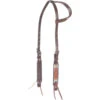 Cashel Beaded Slip Ear Headstall - Gallup