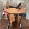 HR Saddlery 16 Inch Barrel Saddle -Western Cowboy Equipment sidea 637c52bc 4117 4dac 8617 e5c3d71e4666