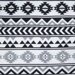 Wyoming Traders Black And White Southwest Wild Rag