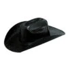 Kids Black Canvas Hat 1 Kids Black Canvas Hat -Western Cowboy Equipment t7130001