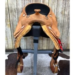 Paul Taylor Training Saddle 8 Paul Taylor Training Saddle -Western Cowboy Equipment trainingfront