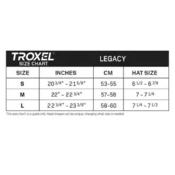 Troxel Liberty Black Helmet 5 Troxel Liberty Black Helmet -Western Cowboy Equipment troxel.size .chart e 45120139 113c 4e4b adae b05c8aa66528