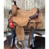 Used 16 Inch Pines Ranch Cutter Saddle 2 Used 16 Inch Pines Ranch Cutter Saddle -Western Cowboy Equipment used254side