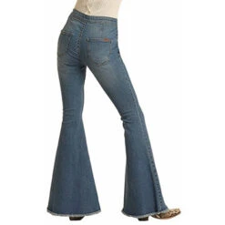 Rock & Roll Junior Fit High Rise Fashion Bell Flare Jeans 6 Rock & Roll Junior Fit High Rise Fashion Bell Flare Jeans -Western Cowboy Equipment wback 3ff29545 54b8 4288 a42e 5b62d7bfe064