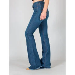 Kimes Ranch-Mid Rise Women's Trouser Jean-Lola 7 Kimes Ranch-Mid Rise Women's Trouser Jean-Lola -Western Cowboy Equipment womens jeans lola raw hemside